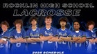 Rocklin Thunder Boys Varsity Lacrosse Spring 24-25 team photo.