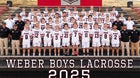 Weber Warriors Boys Varsity Lacrosse Spring 24-25 team photo.