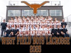 West Field Longhorns Boys Varsity Lacrosse Spring 24-25 team photo.