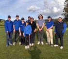 Pinole Valley Spartans Boys Varsity Golf Spring 23-24 team photo.
