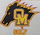 Oakdale Mustangs Boys Varsity Golf Spring 23-24 team photo.
