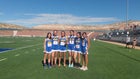 Penasco Panthers Girls Varsity Cross Country Fall 18-19 team photo.