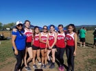 McCurdy Bobcats Girls Varsity Cross Country Fall 18-19 team photo.