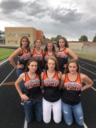 Capitan Tigers Girls Varsity Cross Country Fall 18-19 team photo.