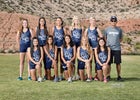 Rio Rancho Rams Girls Varsity Cross Country Fall 18-19 team photo.