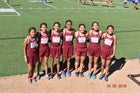 Shiprock Chieftains Girls Varsity Cross Country Fall 18-19 team photo.