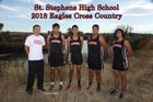 St. Stephens Eagles Girls Varsity Cross Country Fall 18-19 team photo.