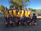Zuni Thunderbirds Girls Varsity Cross Country Fall 18-19 team photo.