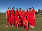 Centennial Hawks Girls Varsity Cross Country Fall 18-19 team photo.