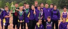 Maxwell Bears Girls Varsity Cross Country Fall 18-19 team photo.