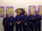 Ashdown Panthers Boys Varsity Wrestling Fall 16-17 team photo.