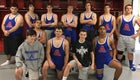 Arkadelphia Badgers Boys Varsity Wrestling Fall 16-17 team photo.