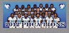Potter's House Christian Lions Boys Varsity Football Fall 14-15 team photo.