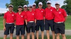 Moon Area Tigers Boys Varsity Golf Fall 21-22 team photo.