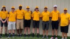 Keyser Golden Tornado Boys Varsity Golf Fall 21-22 team photo.