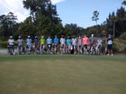 Ponte Vedra Sharks Boys Varsity Golf Fall 21-22 team photo.