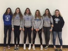 Bosque Bobcats Girls Varsity Swimming Winter 18-19 team photo.