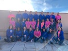 Cottonwood Classical Prep Coyotes Girls Varsity Swimming Winter 18-19 team photo.