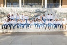 Eldorado Eagles Girls Varsity Swimming Winter 18-19 team photo.