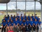 Bryant Hornets Girls Varsity Swimming Winter 18-19 team photo.