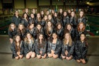 Volcano Vista Hawks Girls Varsity Swimming Winter 18-19 team photo.