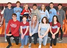 Sandia Prep Sundevils Girls Varsity Swimming Winter 18-19 team photo.