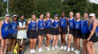 Garner Trojans Girls Varsity Tennis Fall 24-25 team photo.