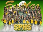 South Pike Eagles Co-ed Varsity Cheer Fall 22-23 team photo.