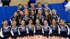 Pearl River Pirates Co-ed Varsity Cheer Fall 22-23 team photo.