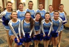 St. James Sharks Co-ed Varsity Dance Team Winter 14-15 team photo.