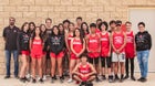 Roswell Coyotes Boys JV Cross Country Fall 22-23 team photo.