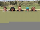 Organ Mountain Knights Girls Varsity Golf Spring 14-15 team photo.