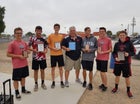 Combs Coyotes Boys Varsity Tennis Spring 17-18 team photo.
