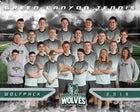 Green Canyon Wolves Boys Varsity Tennis Spring 17-18 team photo.
