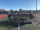 Gulf Breeze Dolphins Boys Varsity Tennis Spring 17-18 team photo.
