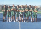 Mayfield Trojans Boys Varsity Tennis Spring 17-18 team photo.