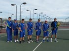 Los Lunas Tigers Boys Varsity Tennis Spring 17-18 team photo.