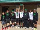 Farmington Scorpions Boys Varsity Tennis Spring 17-18 team photo.