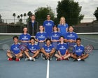 Dobson Mustangs Boys Varsity Tennis Spring 17-18 team photo.