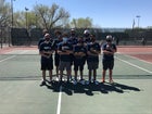 Piedra Vista Panthers Boys Varsity Tennis Spring 20-21 team photo.