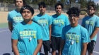 Santa Teresa Warriors Boys Varsity Tennis Spring 20-21 team photo.