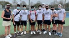 Concord Spiders Boys Varsity Tennis Spring 20-21 team photo.