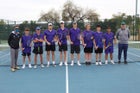 Notre Dame Prep Saints Boys Varsity Tennis Spring 20-21 team photo.