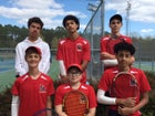 Franklin Academy Patriots Boys Varsity Tennis Spring 20-21 team photo.