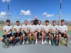 Organ Mountain Knights Boys Varsity Tennis Spring 20-21 team photo.