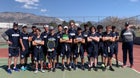 La Cueva Bears Boys Varsity Tennis Spring 20-21 team photo.