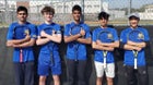 Largo Packers Boys Varsity Tennis Spring 20-21 team photo.