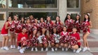 Tucson High Magnet School Badgers Co-ed Varsity Poms Fall 23-24 team photo.