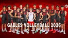 Coral Gables Cavaliers Boys Varsity Volleyball Spring 25-26 team photo.