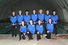 Socorro Warriors Boys Varsity Swimming Winter 19-20 team photo.